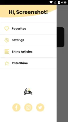 Shine android App screenshot 4